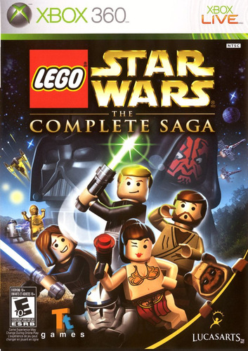 Lego Star Wars The Complete Saga Nuevo Xbox 360 Dakmor