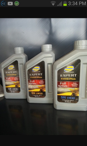 Aceite Para Autos Venoco Sintético 5w20 Y 5w40