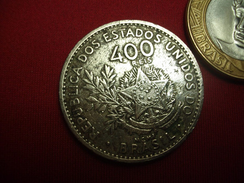 Antiga Moeda De 400 Réis 1901 - Mcmi - V056 - L190