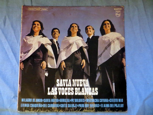 Savia Nueva Las Voces Blancas Vinilo Lp