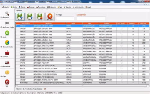 Base De Datos Ferreclic