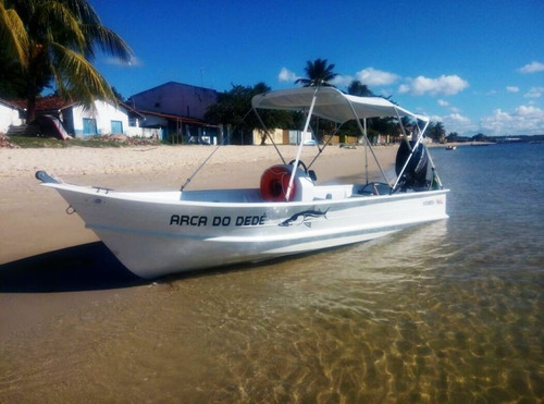 Barco Bote Lancha Fibra 5,60 Console Artsol 40 Anos Fabrica