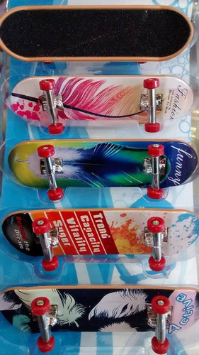 Kit Com 5 Skate De Dedo Fingerboard Pronta Entrega