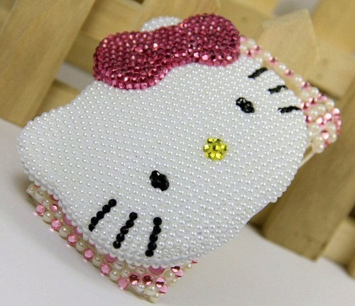 Carcasa Perlas Simil Espejo iPhone 6/6 Plus.