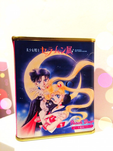 Imagen 1 de 3 de Sailor Moon Lata De Caramelos Oficiales De Japón