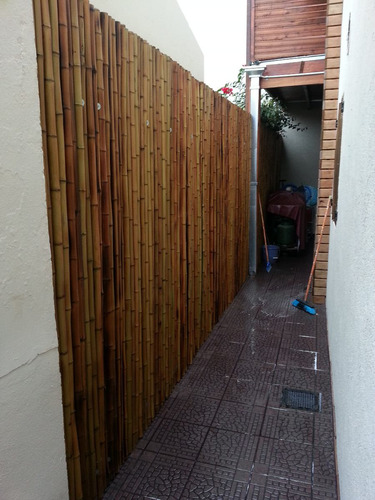 Colocacion De Cañas De Bambu