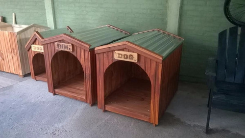 Cucha Casita Para Perro. Madera. Nombre Tallado De Regalo!!!