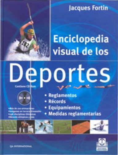 Libro: Enciclopedia Visual De Los Deportes + Cd - Paidotribo