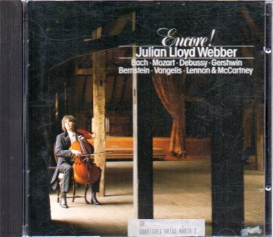 Julian Lloyd Webber - Encore Cd Original Aleman