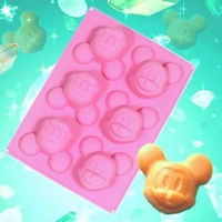 Moldes Para Muffins De Silicona Mickey Hello Kitty Import