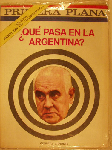 Revista Primera Plana N 331 Año 1969 Que Pasa En Argentina