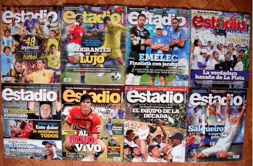 Revista Estadio Ecuatoriano Antiguas. Cuál Le Falta?