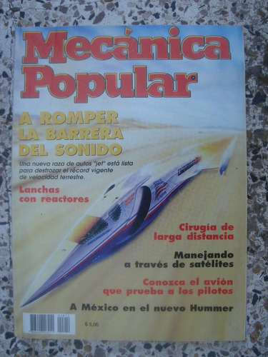 Cmecánica Popular Año 1995 Barrera Del Sonido. Adios Al Mr2