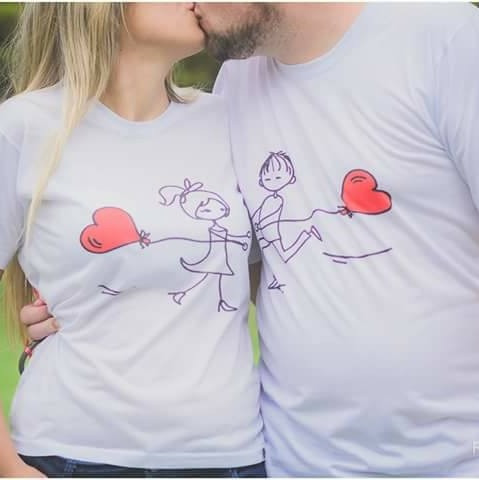 Camisetas Para Namorados Casamento Ensaio Fotografico