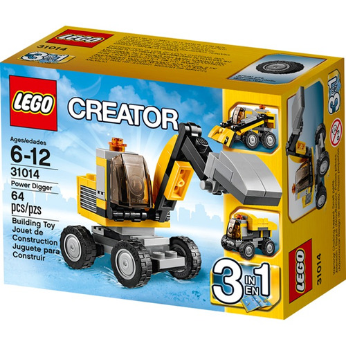 Lego Creator 3 En 1 Pala Mecanica 31014 Palermo Zona Norte