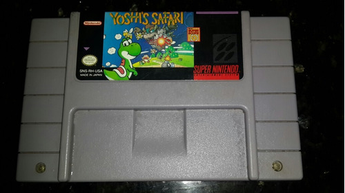 Super Nintendo Yoshis Safari Juego