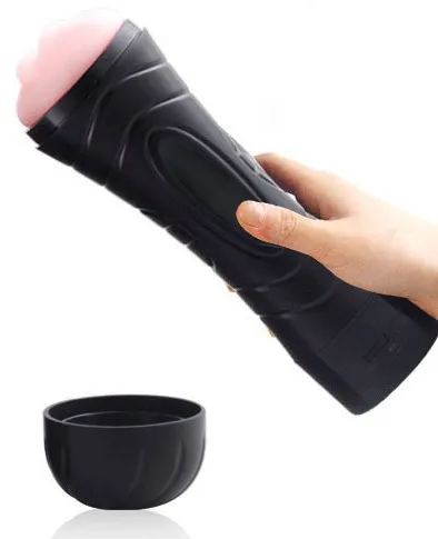 Masturbador Masculino Vagina Realista Con Vibrador Premiun