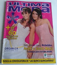 Comprar Anahi Dulce Maria Rbd Revista Ultima Moda Mis Quince Años 