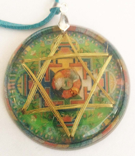 Avalokitesvara Vortex Orgonita Dpm Metayantra Orgón Cuarzo