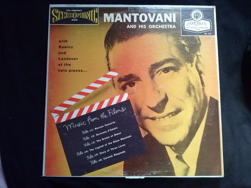 Lp Mantovani And His Orchestra Music From The Films