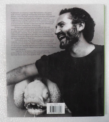 Livro The Art And Craft Of Gianni Versace - Ilustrado