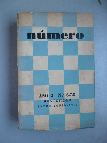 Número, Montevideo Enero - Junio 1950 - Año 2 Nº6-7-8