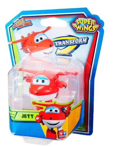 Super Wings Jett Avion Transformable Intek - Mundo Manias
