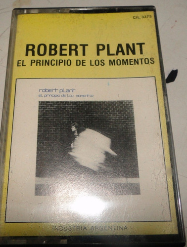 Robert Plant El Principio De Los Momentos Cassette