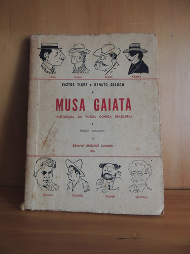 Musa Gaiata Antologia Poesia Comica Bastos Tigre Renato Sold