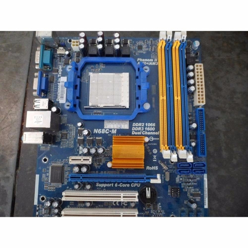 Placa Mãe Phitronics P/ Amd Nvidia® Geforce 7025 N68c-m