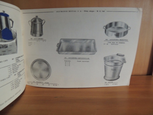 Livro Folheto Produtos Aluminio Royal S A Porto Alegre 1967 (Usado)