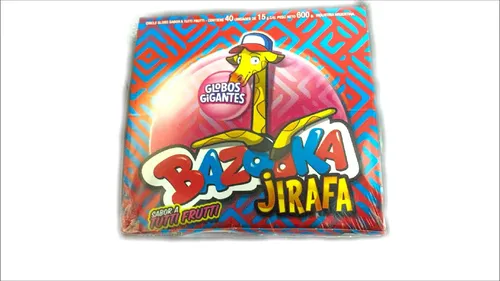 Chicle Jirafa Bazooka X36un - Hoy Oferta La Golosineria
