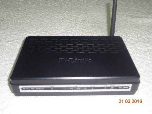 Modem Roteador D-link Wireless Dsl-2640b