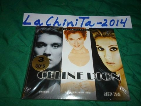 3 Cd De Celine Dion, Hecho En Usa