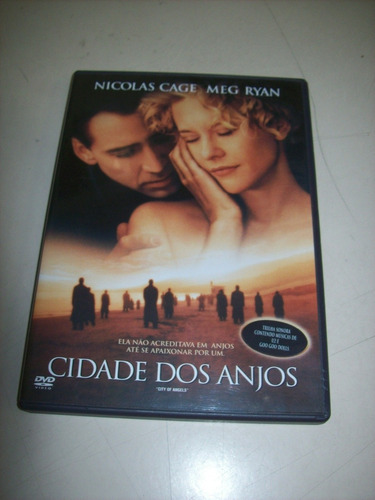 Dvd - Cidade Dos Anjos - Nicolas Cage - Nacional - Usado