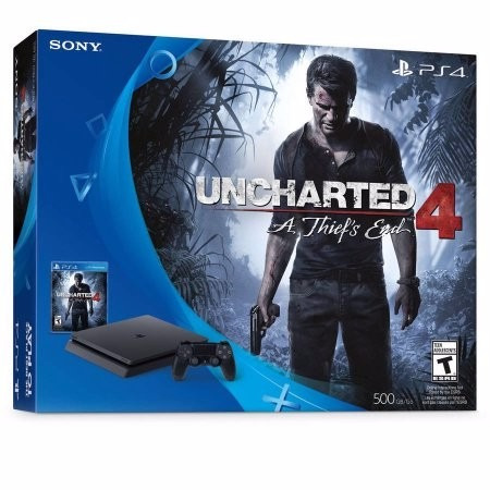 Playstation 4 Slim 500gb / Uncharted 4 - Ps4