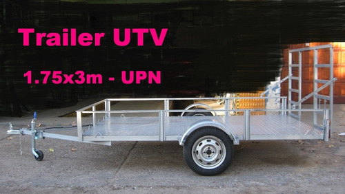 Imagen 9 de 25 de Trailers Utv Cutriciclos