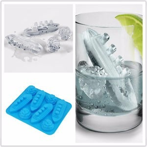 Imagen 3 de 7 de Hielera, Molde Hielo, Cubetera De Silicona.