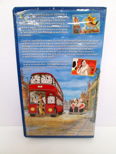 Coca Cola Te Trae 101 Dalmatas 2 Disney Vhs Original Boedo (Usado)