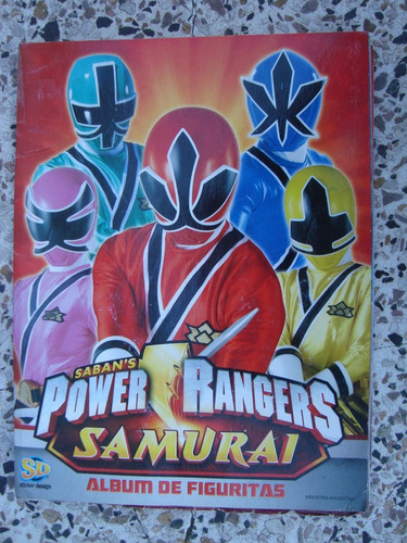 Album Figuritas Poers Rangers Samurai 2012 150 Figur Pegadas