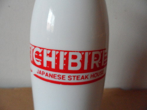Botella Sake Ichibiri Japanese Sterak House Souvenir