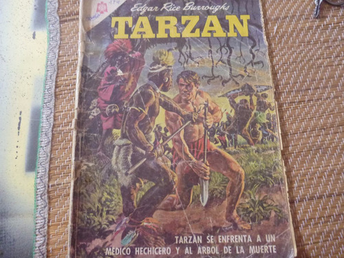 Revista Antigua De Tarzan Editorial Novaro