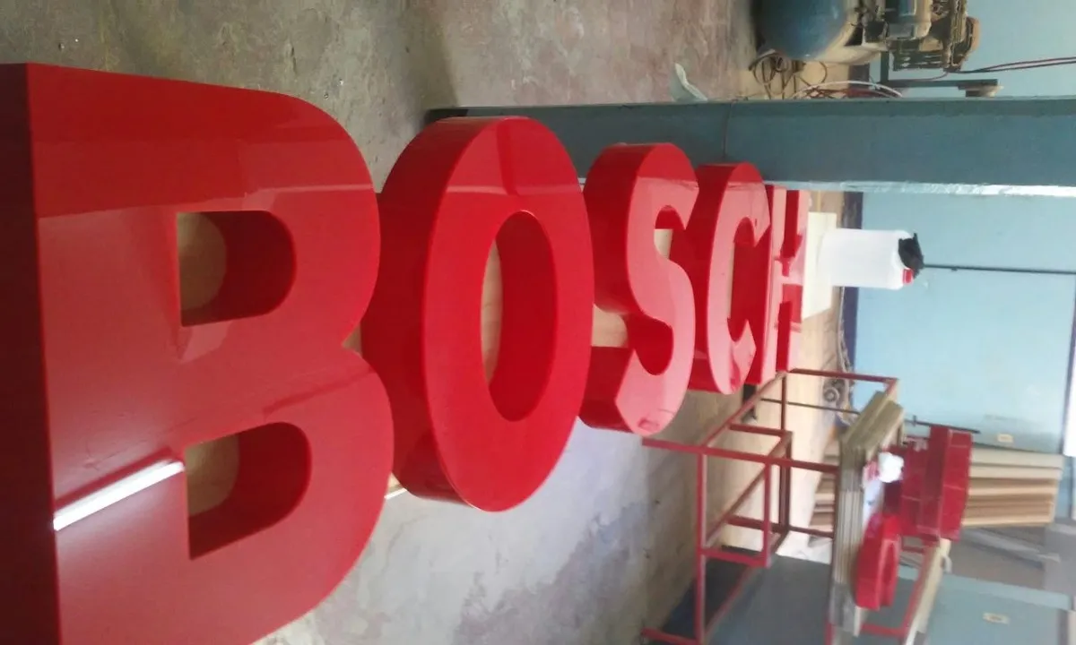 Letras Luminosas, Acrilico,leds,fabricantes 40cm Alto