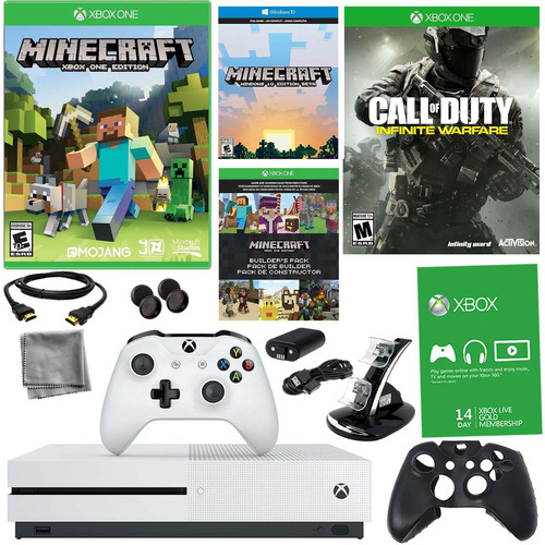 Xbox One S 500gb De Minecraft Call Of Duty