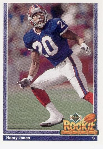 1991 Upper Deck Rookie Force Henry Jones Buffalo Bills