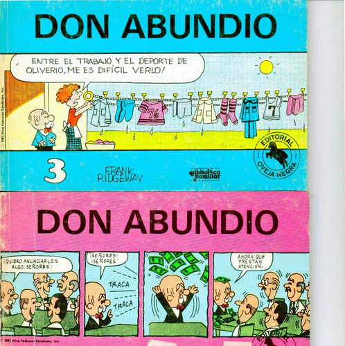 Don Abundio Comic Colombiano De Colecion Nums 3 Y 66
