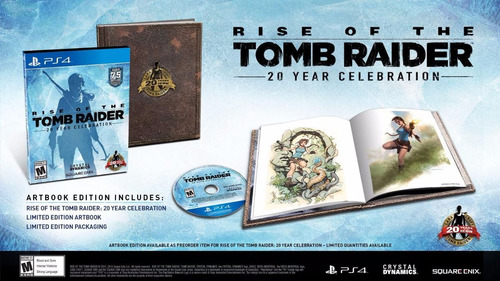 Rise Of The Tomb Raider 20 Year Celebration - Ps4 (físico)