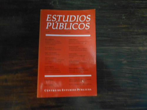 Estudios Públicos. N° 70. Otoño 1998.