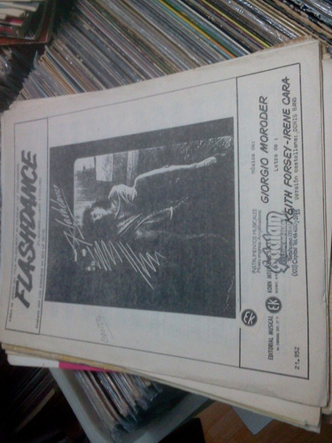 Flashdance Partitura 1984*lacapsula