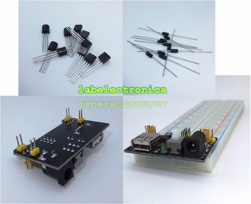 Kit Starter Electronica Basica Proto Voltmetro + Uno Generic